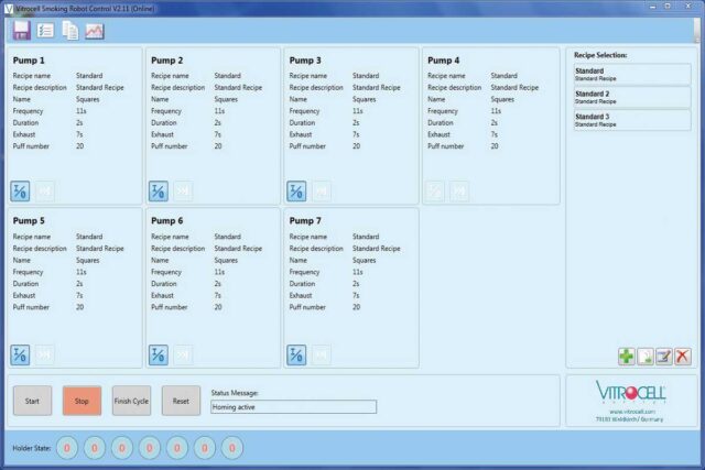 vc1 7 smoking parameters