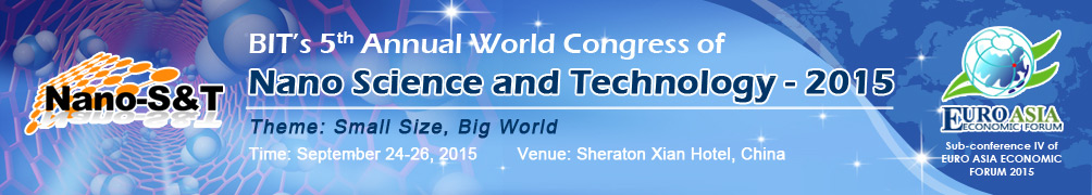5th Annual World Congress of Nano Science and Technology 2015